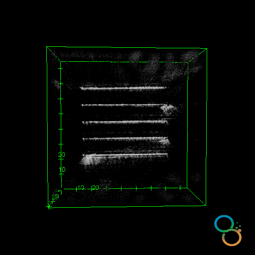 Imaging functionality which visualises the quantitative measurement of the refractive index distribution.