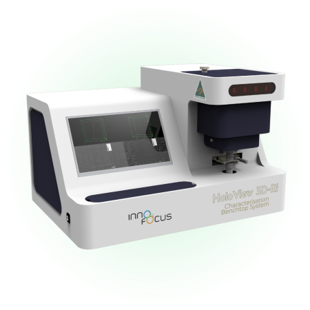HoloView 3DRI Benchtop wiht background glow